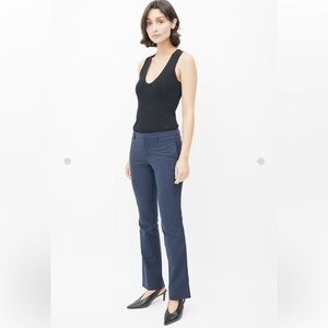 Gucci Mid Rise Wool Blend Boot Cut Trousers Sz 38 IT